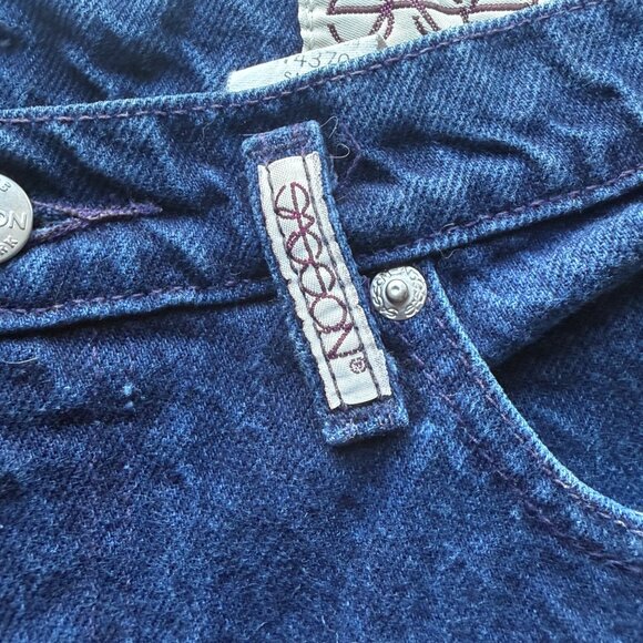 Sasson Womens Vintage High-Waisted Classic Tapered Jeans Blue Size 9/10 Cotton - Picture 5 of 7